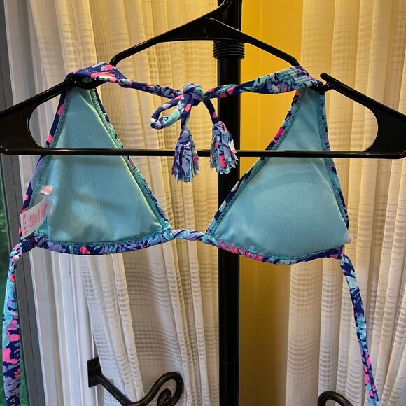 Lilly Pulitzer triangle bathing suit top size 2 - Picture 2 of 4